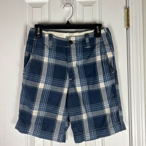 Abercrombie Boys Plaid Shorts Size 14